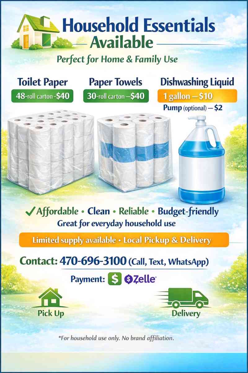 household essentials - Atlanta, Georgia