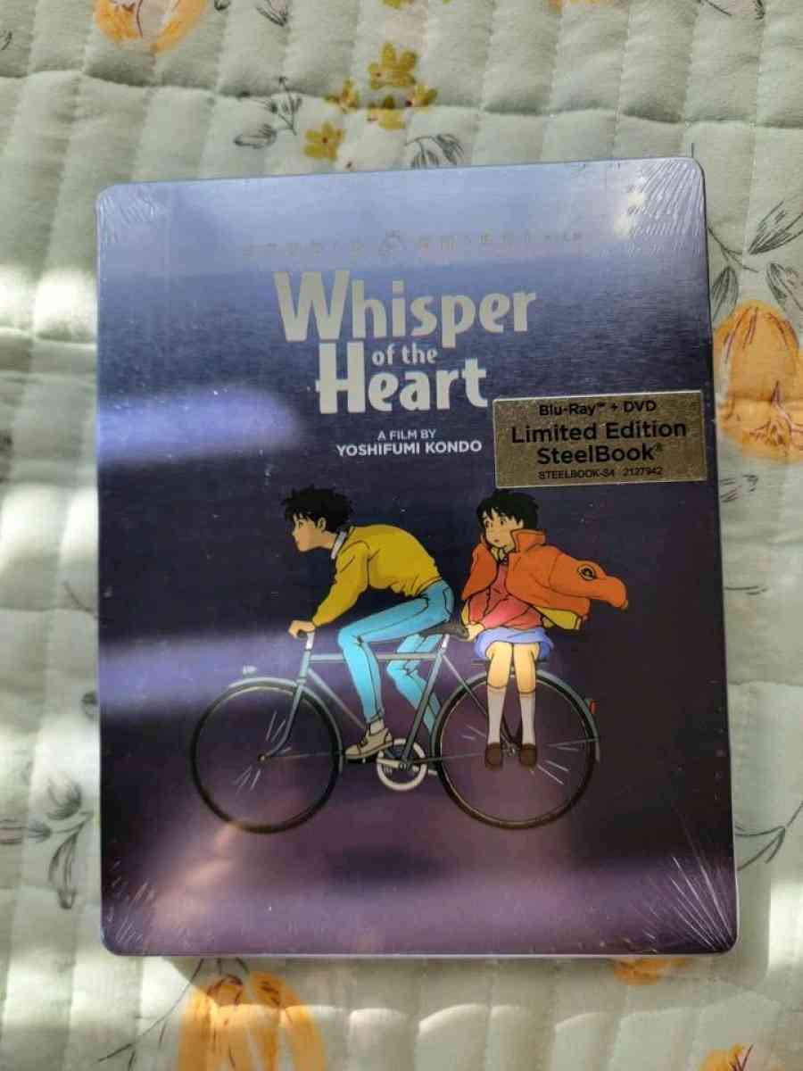 Whisper of The Heart Limited Edition Steelbook - Buford, Georgia - FleaMarketBay