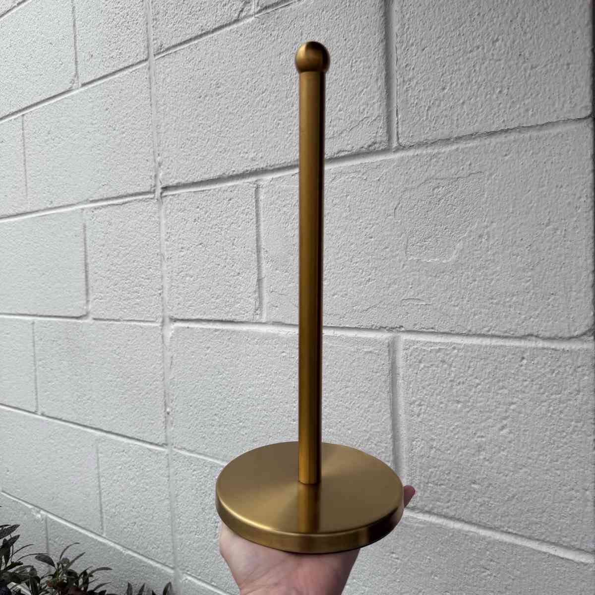Threshold brass towel holder - Achilles, Virginia