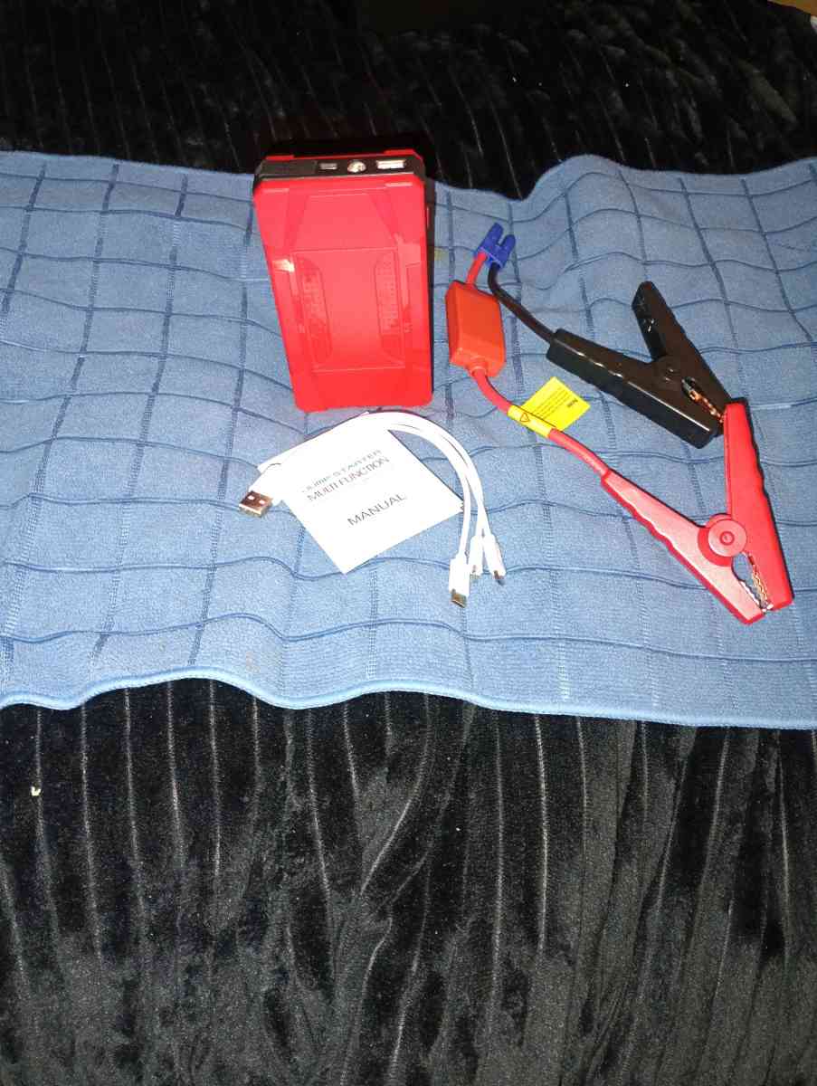 New 2500AMP Rechargable Jump Starter - Wichita, Kansas - FleaMarketBay