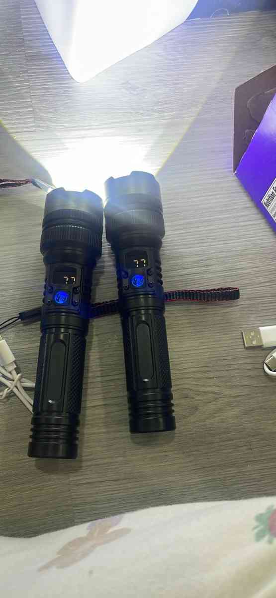 Flashlight with 10000 Lumens TypeC Fast Charging - Burlington, New Jersey - FleaMarketBay