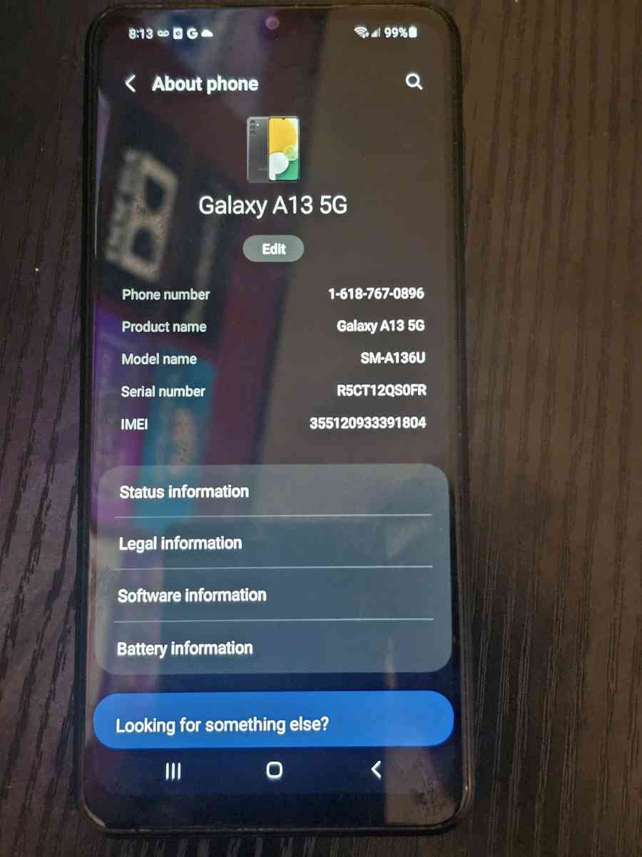 Unlocked Samsung Galaxy A13 5G Smartphone