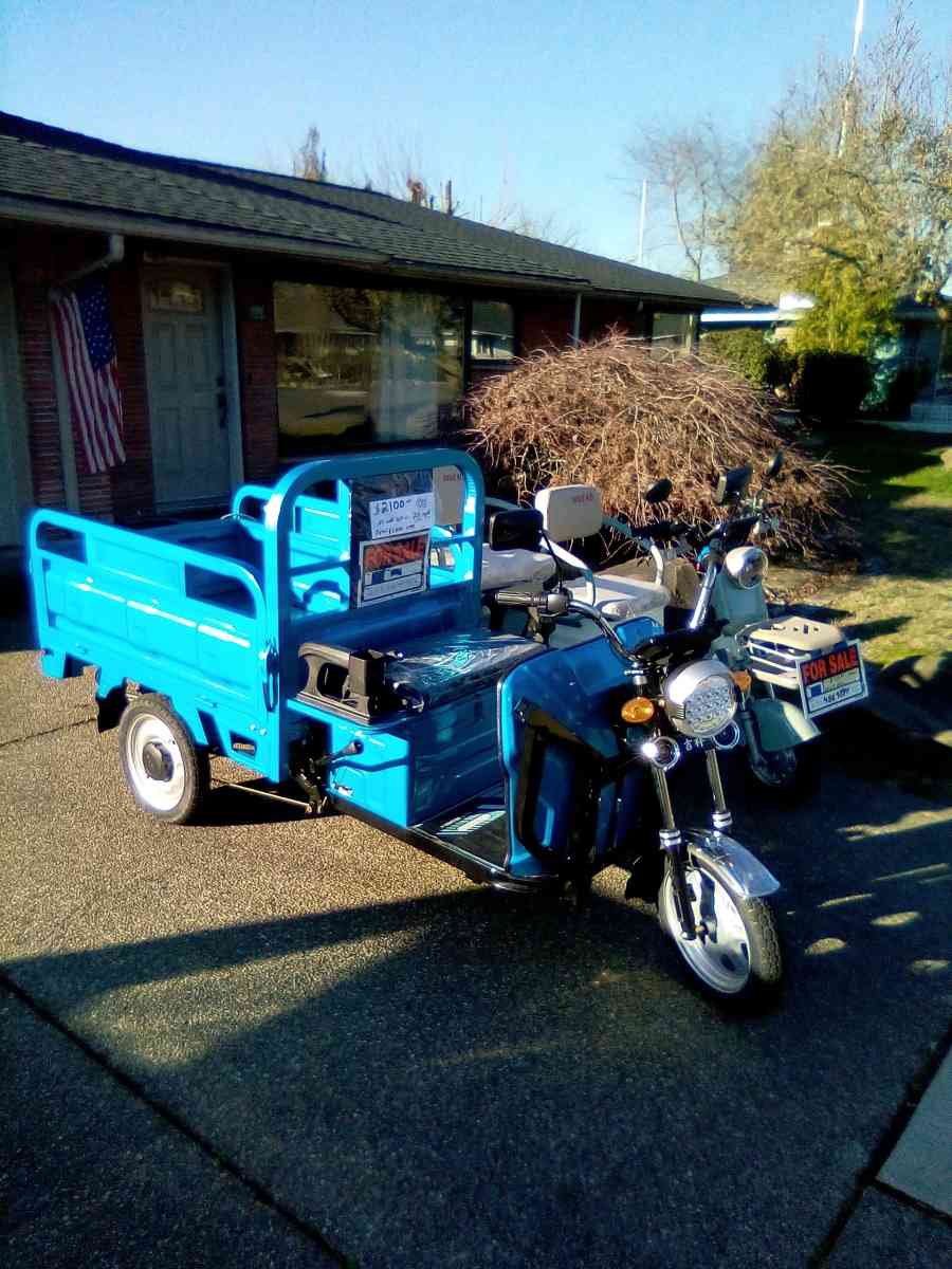 iret13 electric trike truck scooter - Auburn, Washington - FleaMarketBay