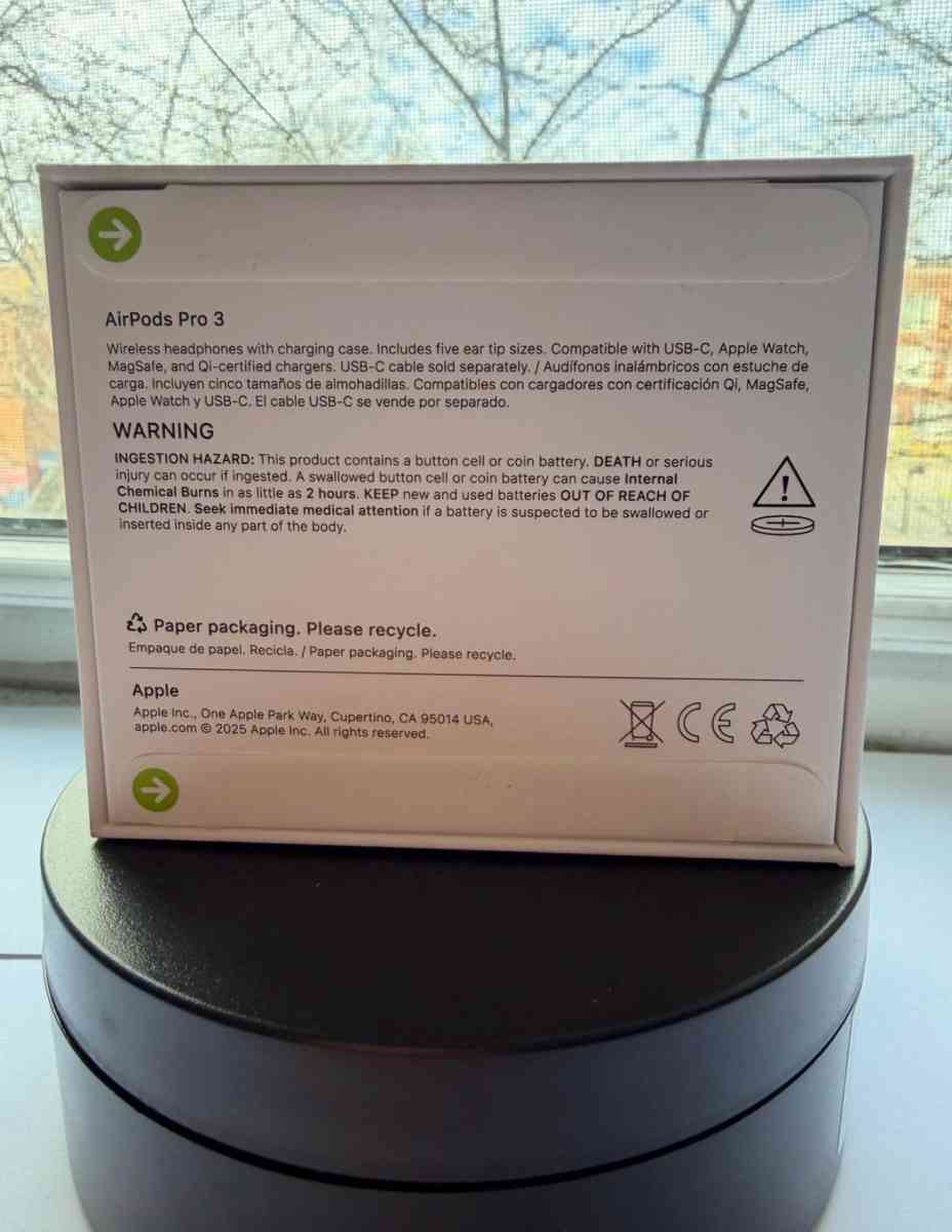 Apple AirPods Pro 3 With ANC - Brooklyn, New York - FleaMarketBay