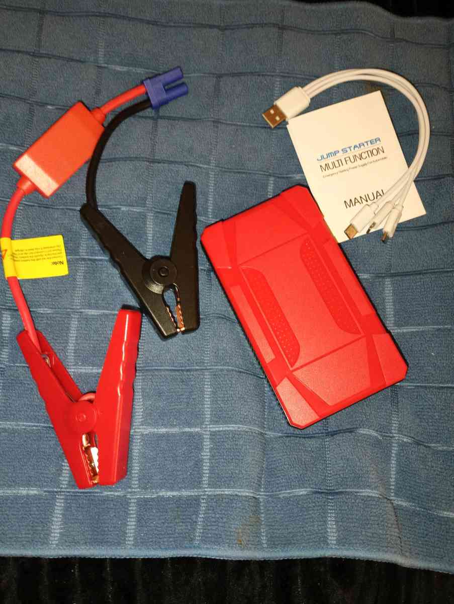 New 2500AMP Rechargable Jump Starter - Wichita, Kansas - FleaMarketBay