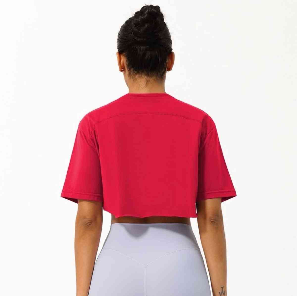 Wellin Vogue Women Loose Sport Crop Top TShirt - Butler, Pennsylvania - FleaMarketBay