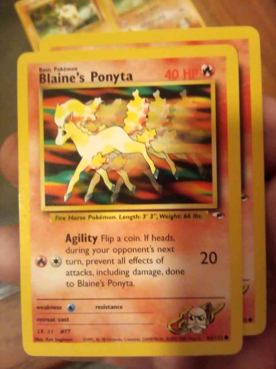 blane Pokemon cards - Mobile, Alabama - FleaMarketBay