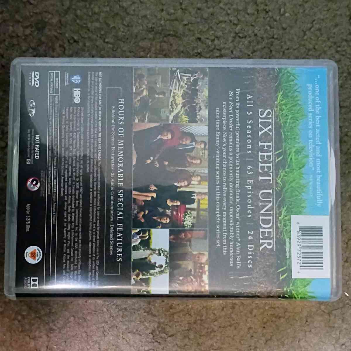 Six Feet Under The Complete Series USED 5season to watch - Layton, Utah - FleaMarketBay