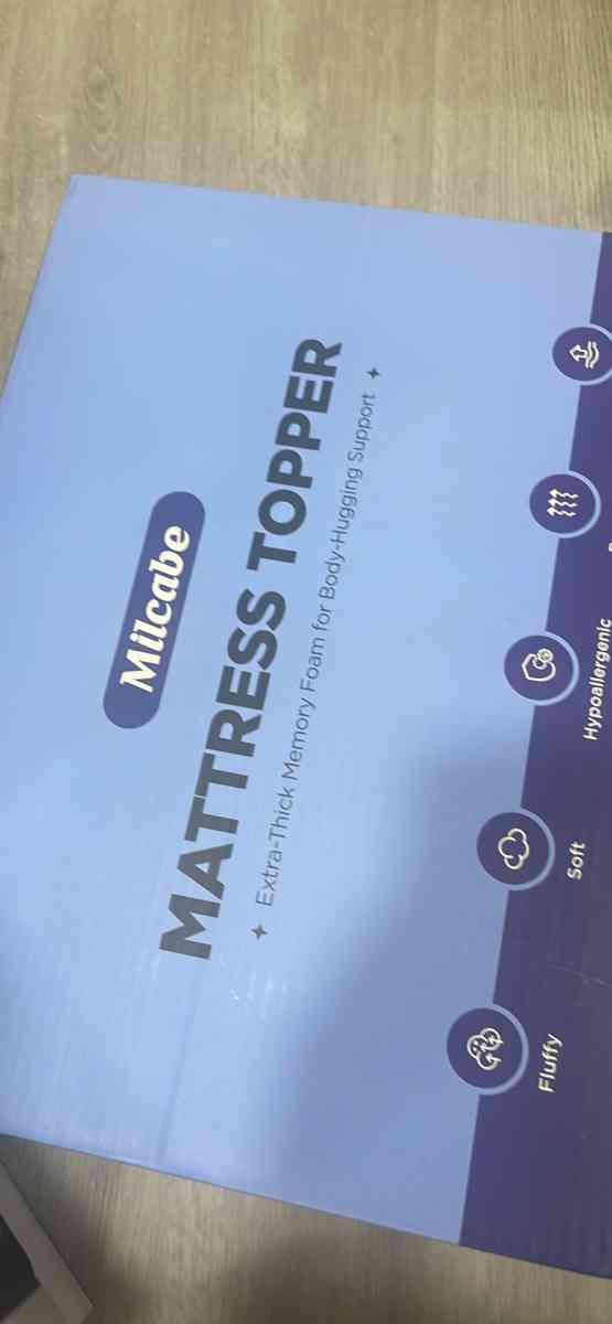 3 Inch UltraFluffy Memory Foam Mattress - Camden, New Jersey - FleaMarketBay