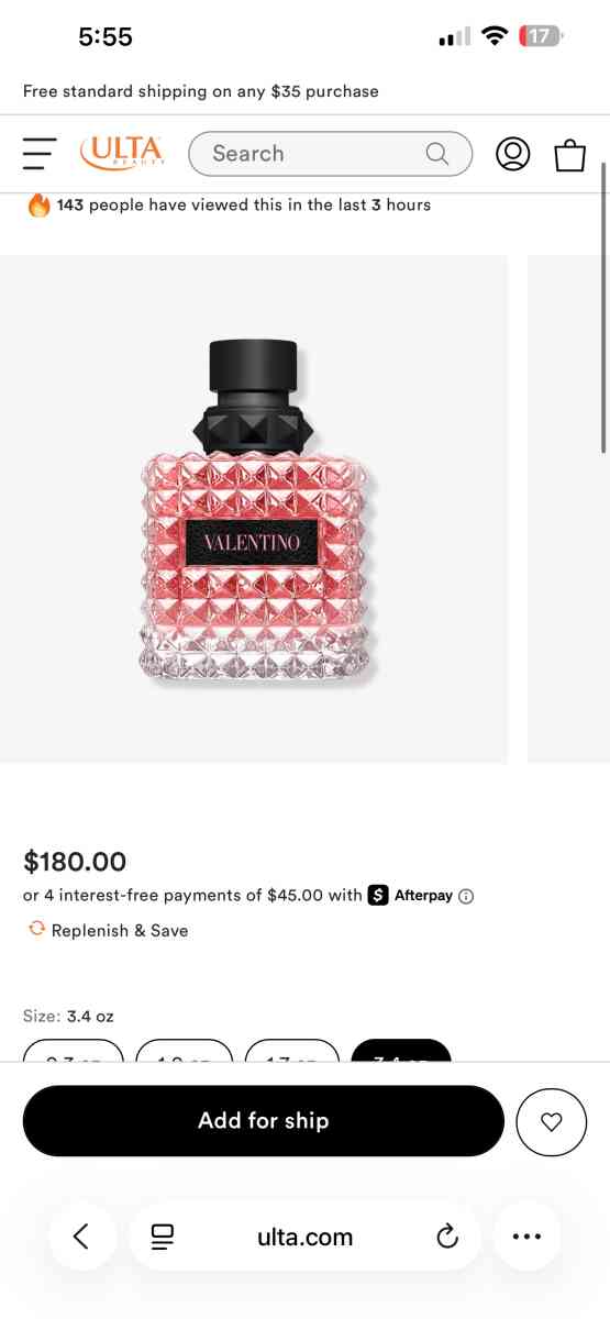 Valentino born in Roma Eau de parfum for women - San Antonio, Texas - FleaMarketBay