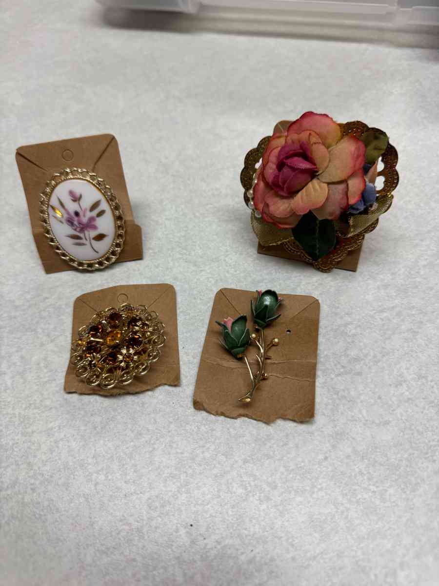pins and brooches - Demotte, Indiana - FleaMarketBay