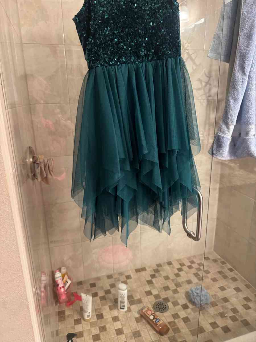 Green sequin dress - Winter Garden, Florida - FleaMarketBay
