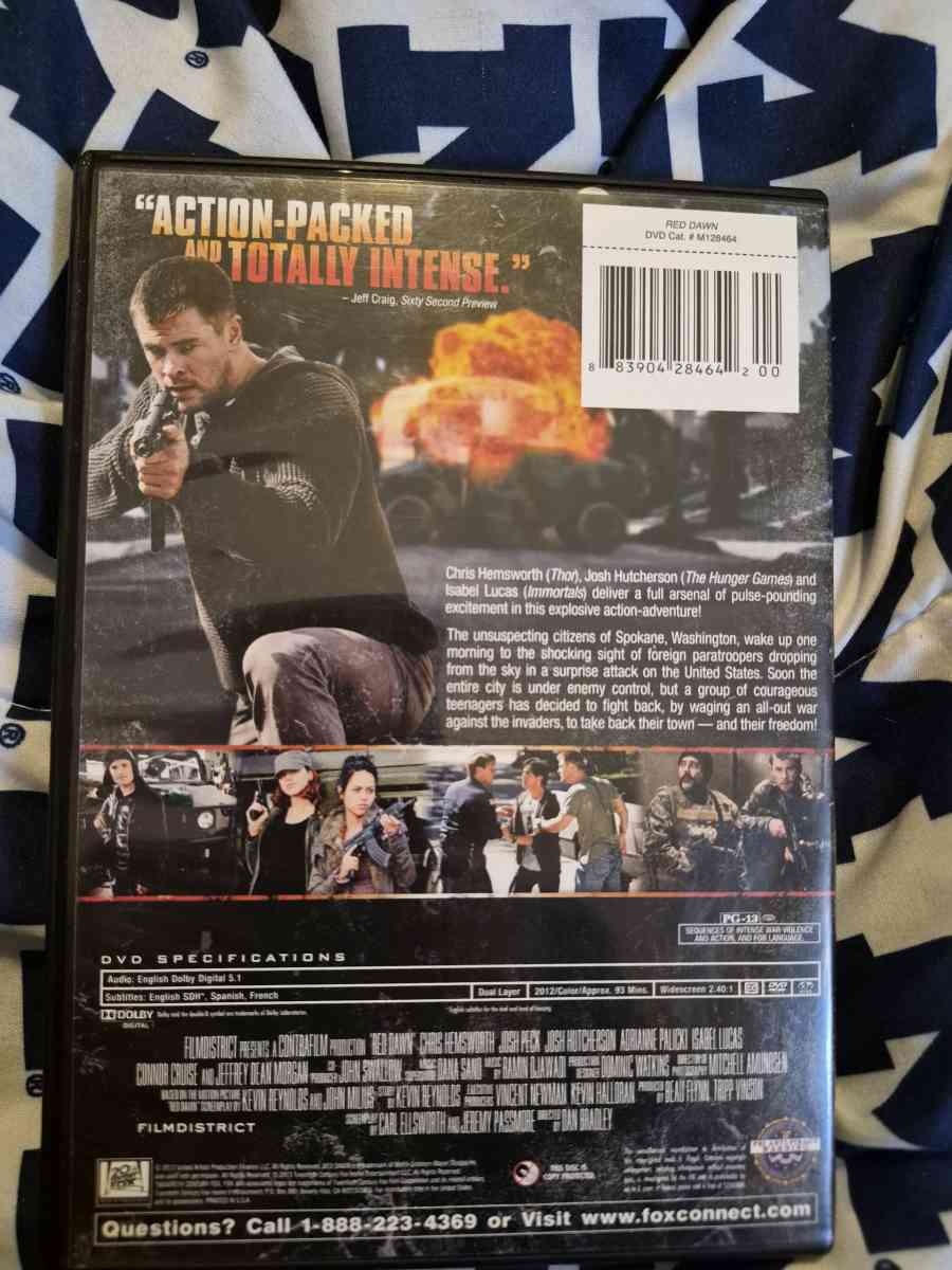 USED Red Dawn DVD - New Baltimore, Michigan - FleaMarketBay