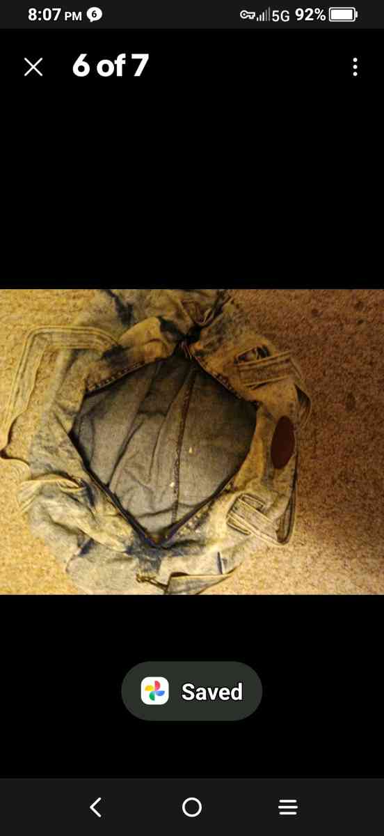 Vintage 80s Shane Acid Washed Denim Blue Jean Shoulder Strap - Alexander, North Carolina - FleaMarketBay