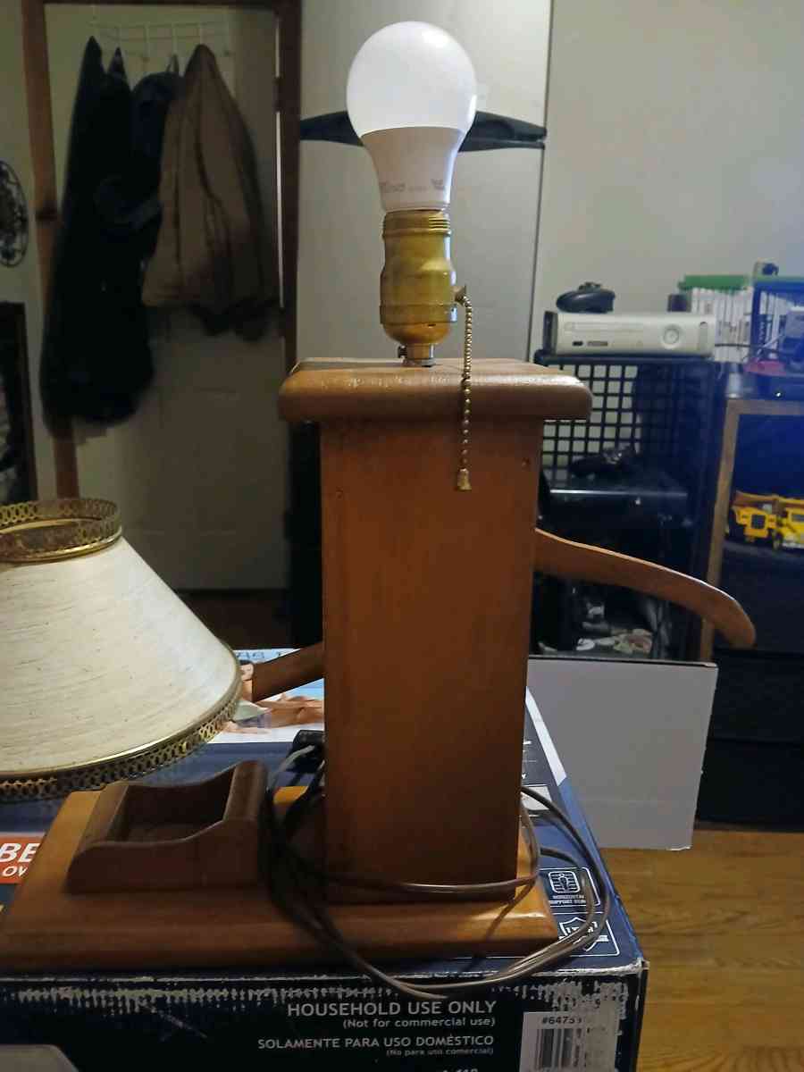 water pump style lamp