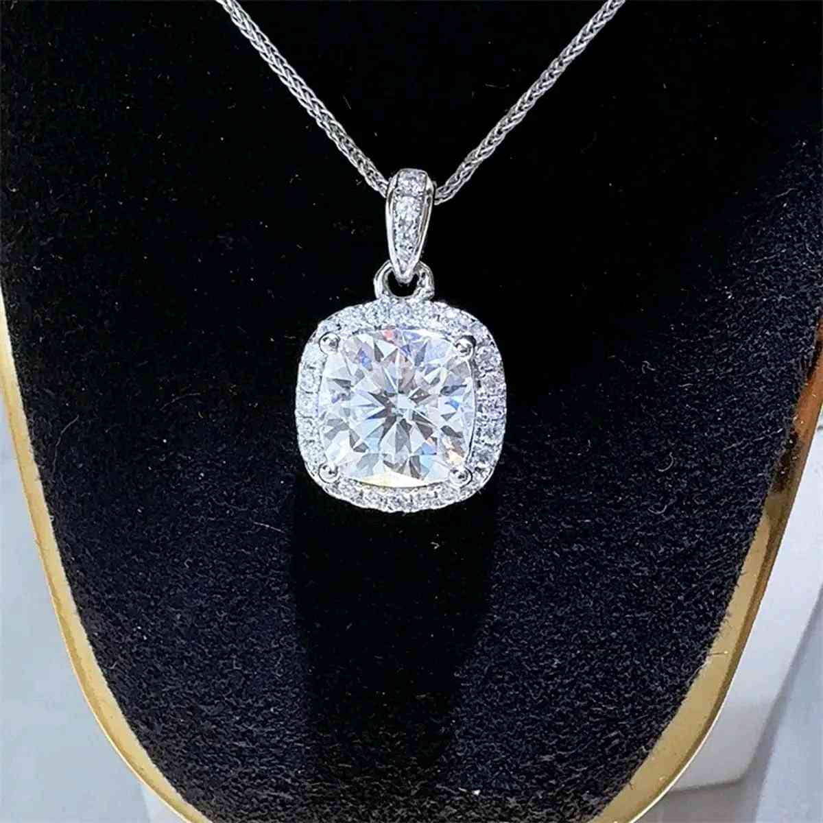 5 Carat Moissanite 925 Sterling Silver Necklace - Vancouver, Washington - FleaMarketBay