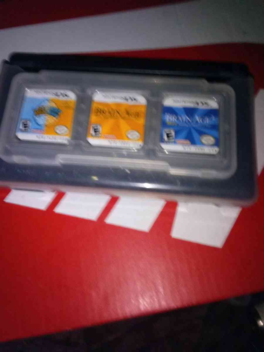 Nintendo DS lite with 3 games - San Bernardino, California - FleaMarketBay