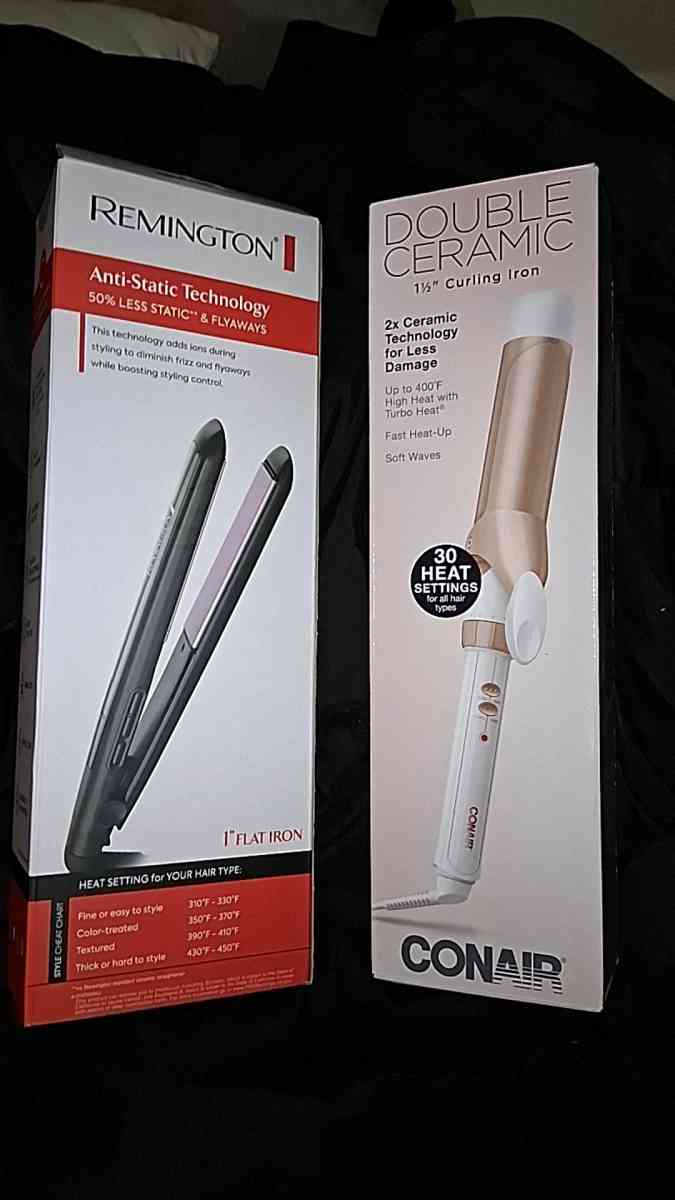 curling iron and straightener  i will ship  I have cashap - Bartow, Florida
