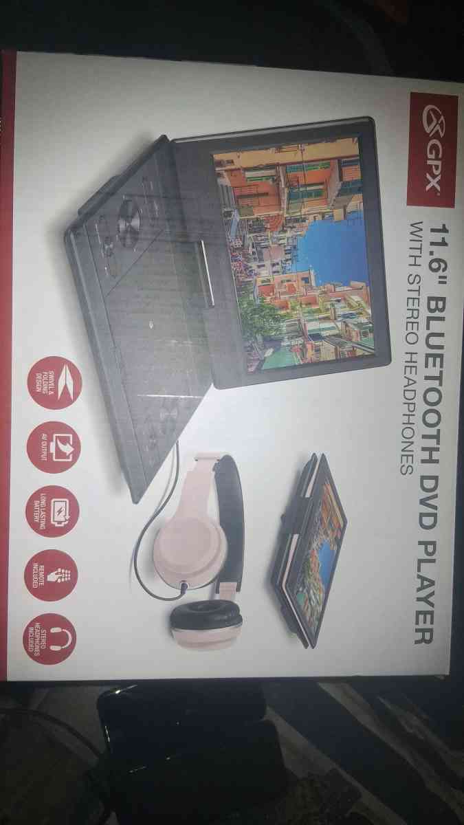 GPX Portable Bluetooth DVD Player - Michigamme, Michigan - FleaMarketBay
