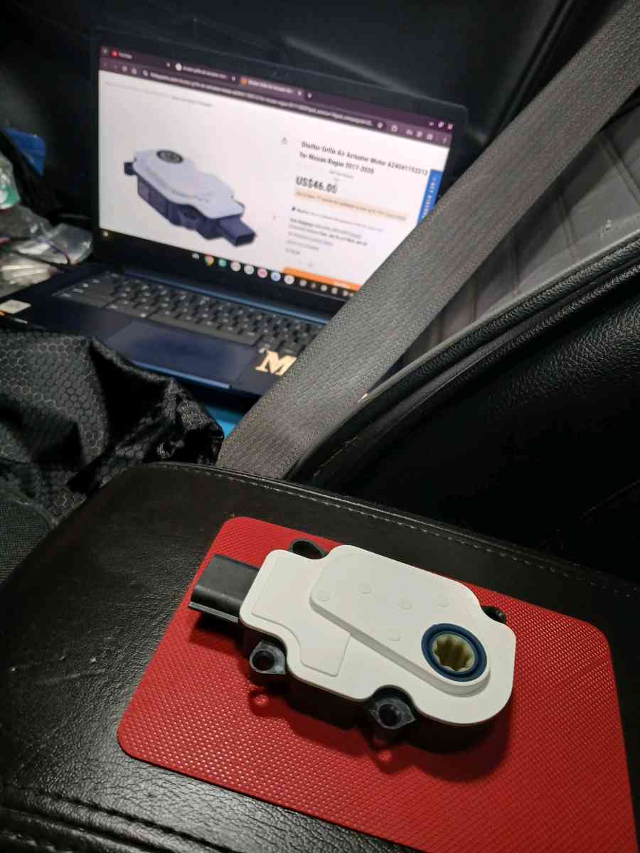 Shutter Grille Air Actuator Motor Nissan Rogue 2017 to 2020 - Choctaw, Oklahoma - FleaMarketBay