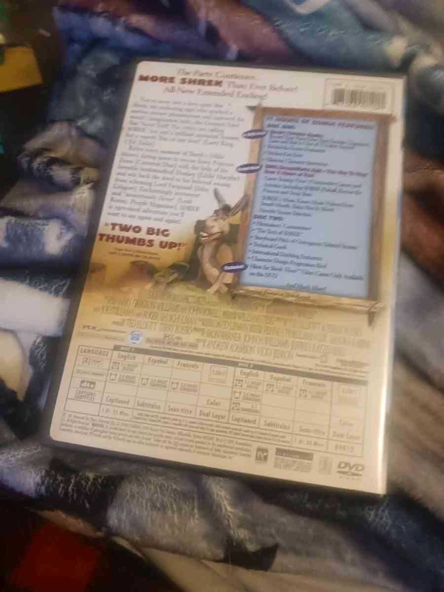 Shrek dvd - Jacksonville, Florida - FleaMarketBay