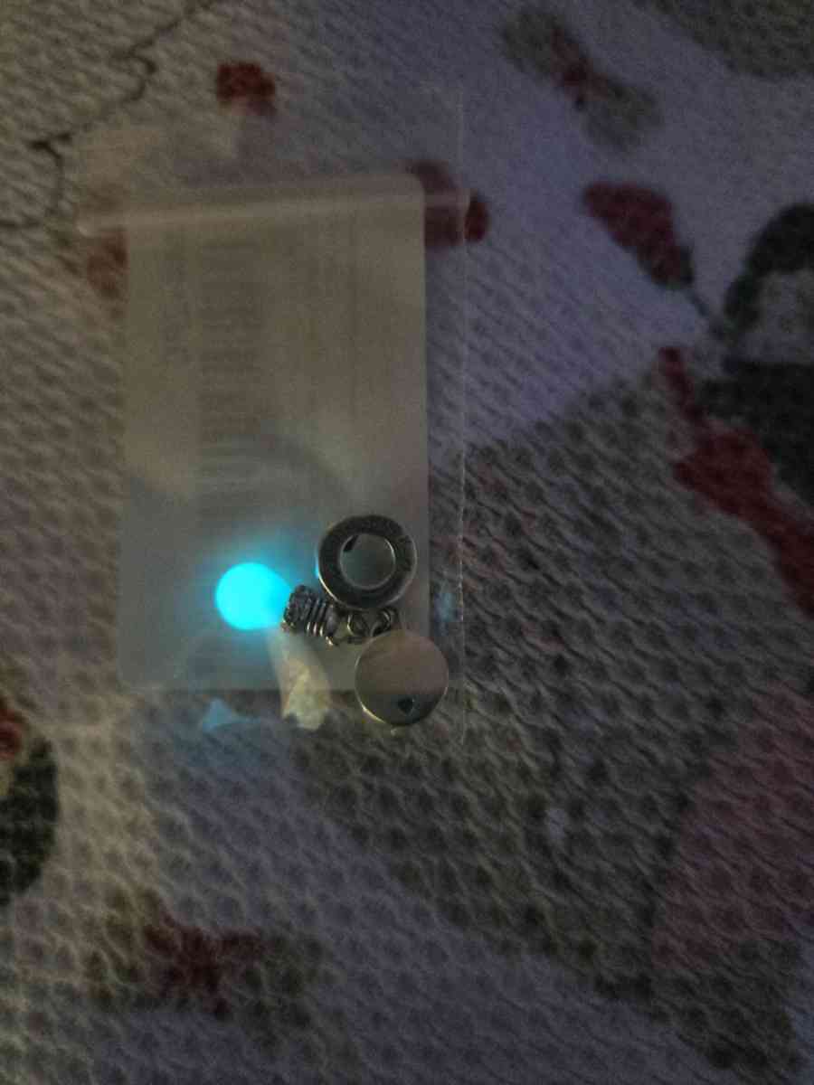 Glowinthedark Lightbulb Double Dangle Charm for Pandora brac - Austin, Texas - FleaMarketBay