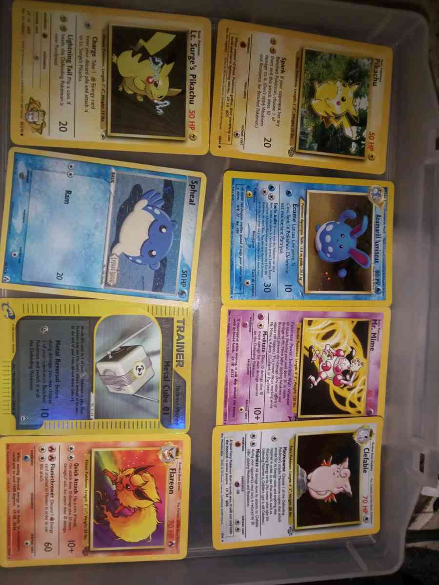 bulk mixed vintage pokemon cards - Mobile, Alabama - FleaMarketBay