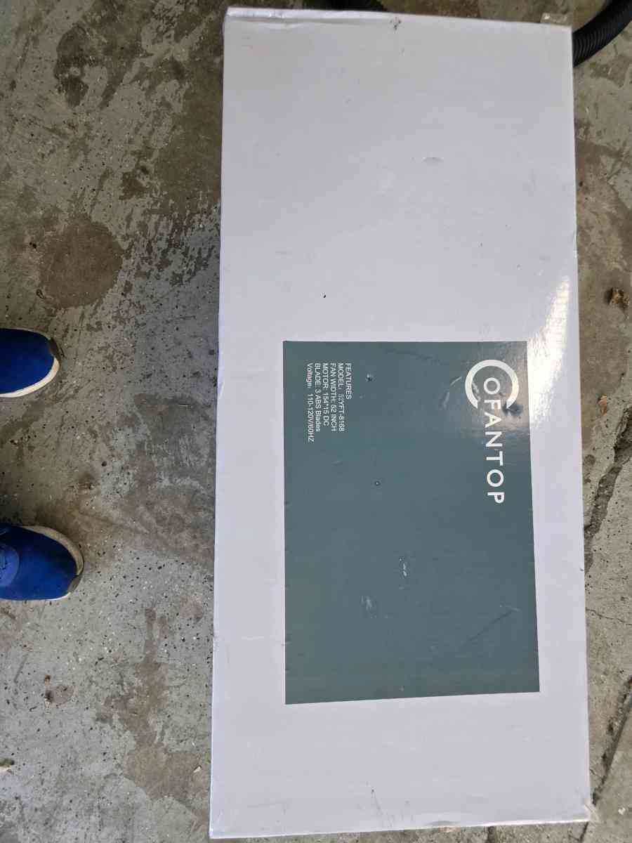 Brand new in box Cofantop 52 inch ceiling fan - Concord, California