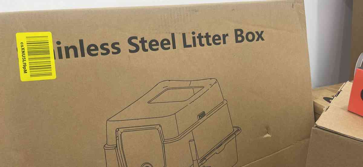 XXL Stainless Steel Cat Litter Box with Drawer - Burlington, New Jersey - FleaMarketBay