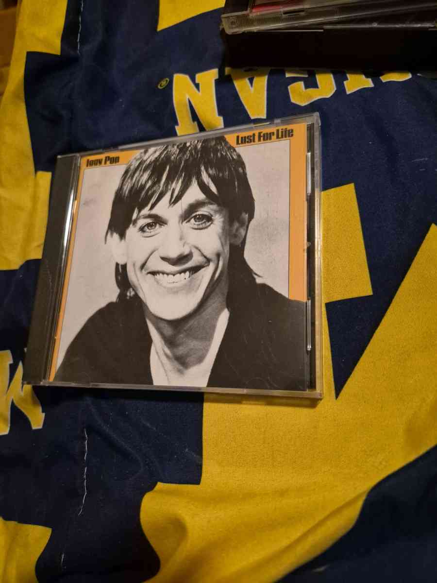 USED Iggy Pop LUST FOR LIFE CD Copyrighted in 1977 - New Baltimore, Michigan