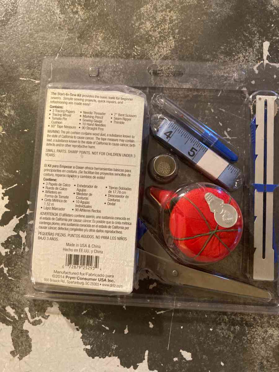 Dritz StartToSew Kit - Essington, Pennsylvania - FleaMarketBay