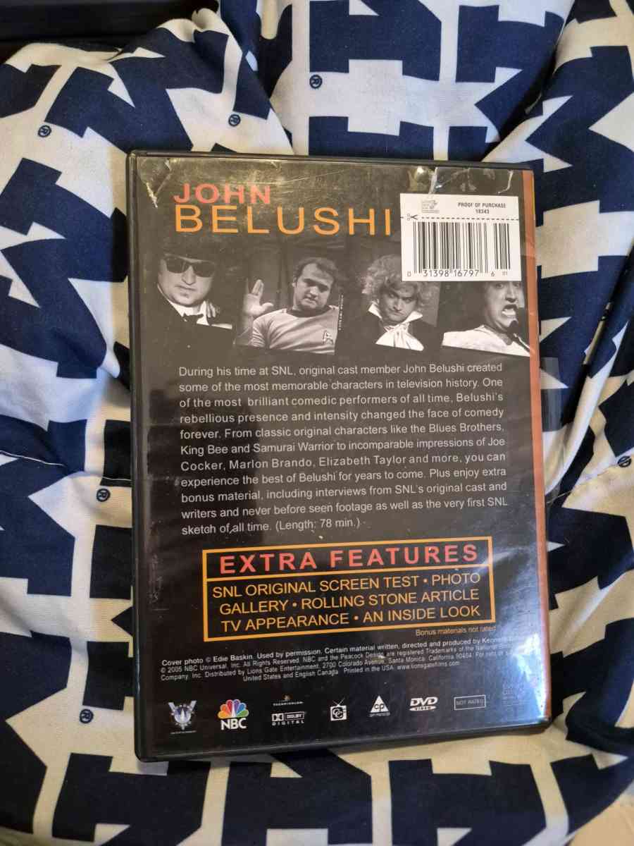USED Saturday Night Live The Best Of John Belushi DVD - New Baltimore, Michigan - FleaMarketBay