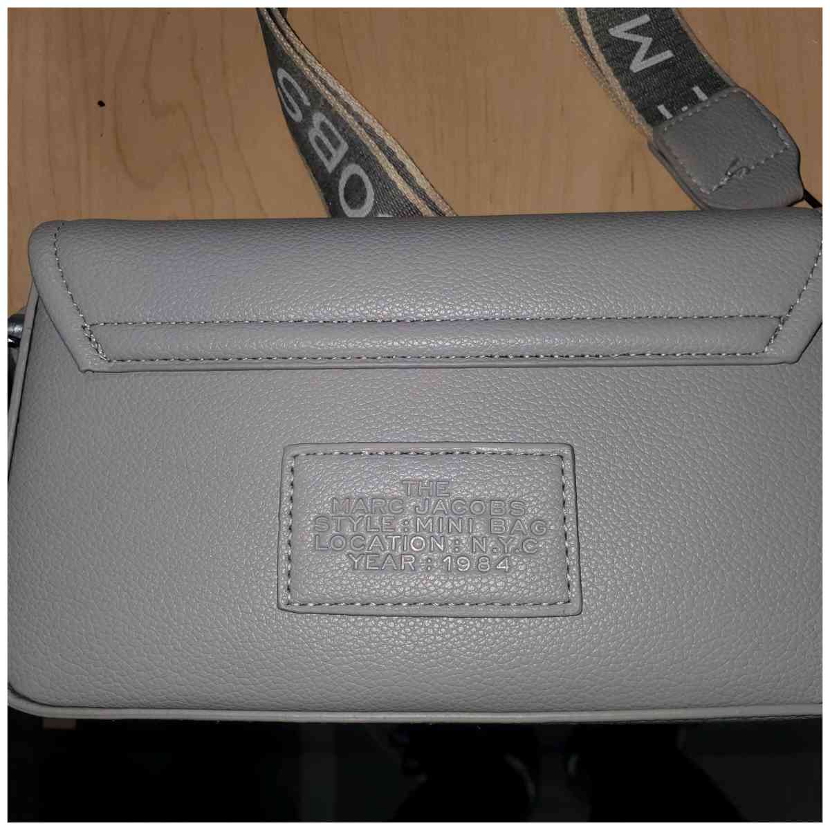 Marc Jacobs Light Gray Mini Belt Bag - Chester Gap, Virginia - FleaMarketBay
