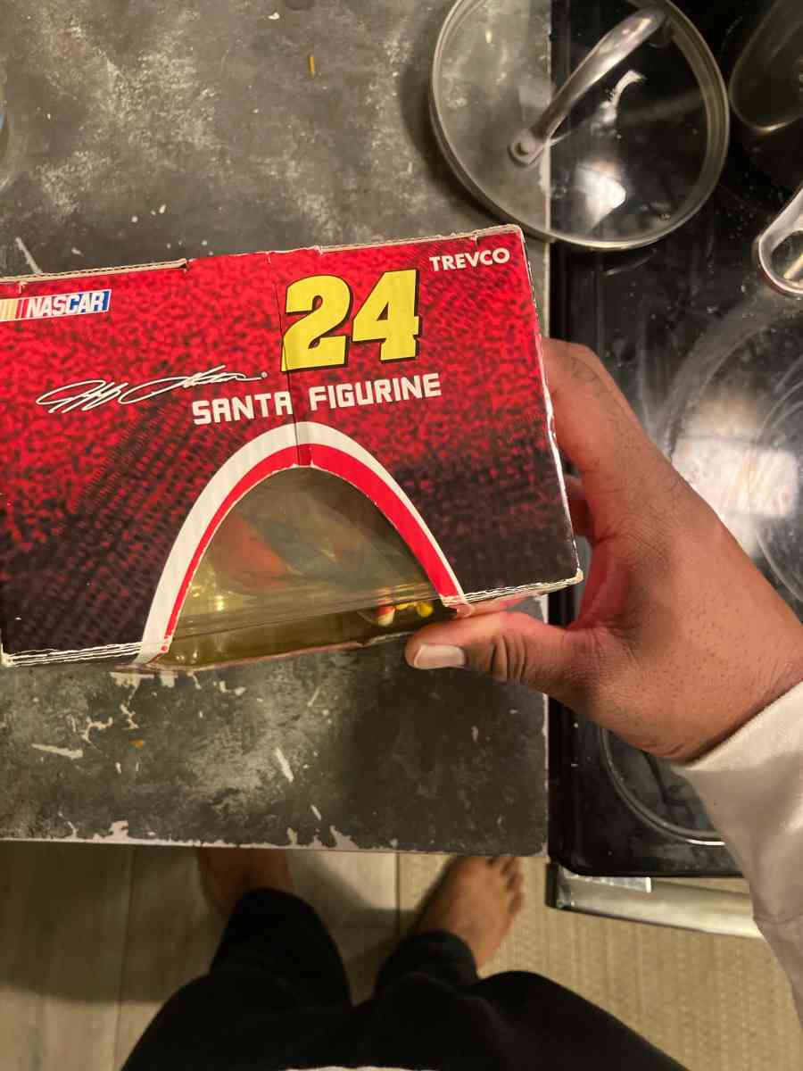 Jeff Gordon 24 NASCAR Santa Figurine - Essington, Pennsylvania - FleaMarketBay