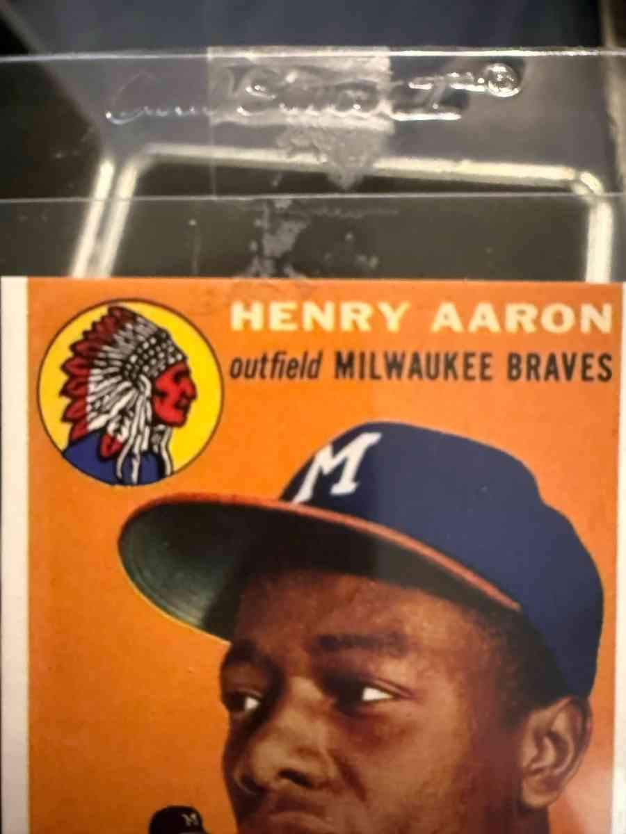 1954 Hank Aaron  128 RC - Carrollton, Georgia - FleaMarketBay