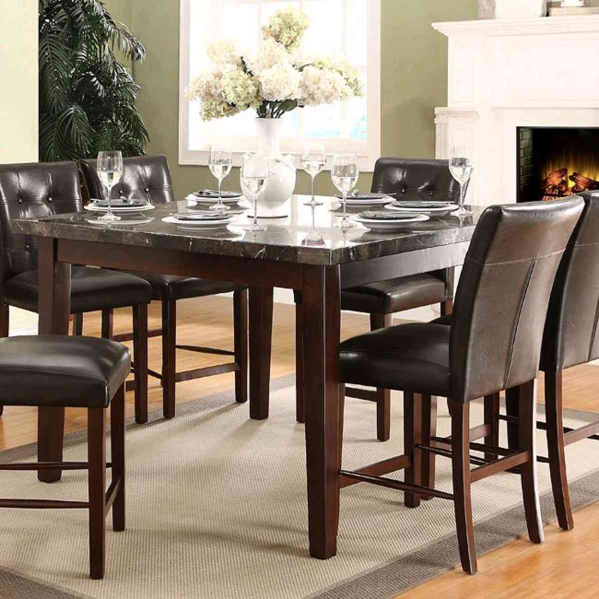 Real marble table new - Walnut, California