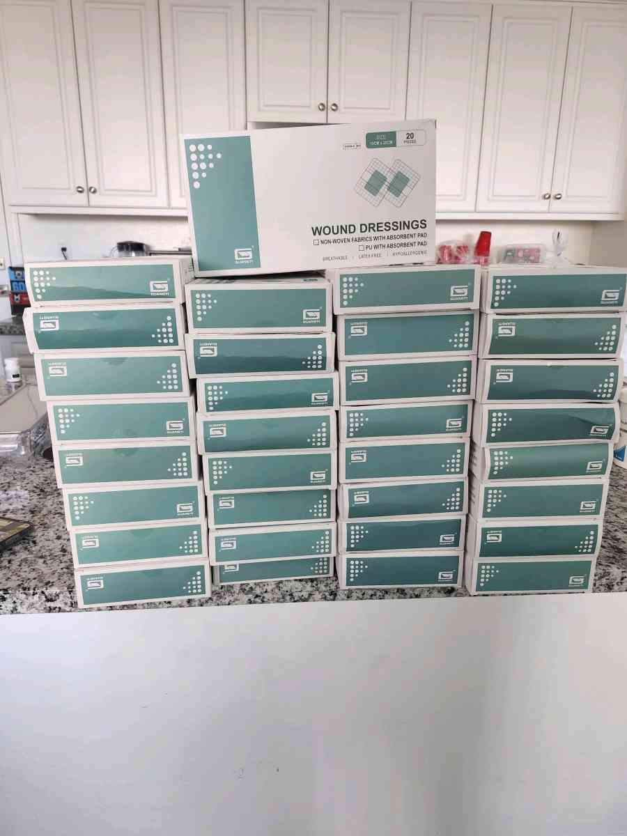 Sterile Wound Dressings 10cm x 20cm  20 Pack - Chino, California - FleaMarketBay