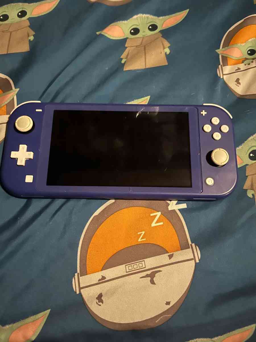 blue switch lite and 4 games lower price - Albuquerque, New Mexico