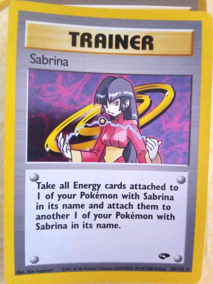 Sabrina pokemon cards - Mobile, Alabama - FleaMarketBay