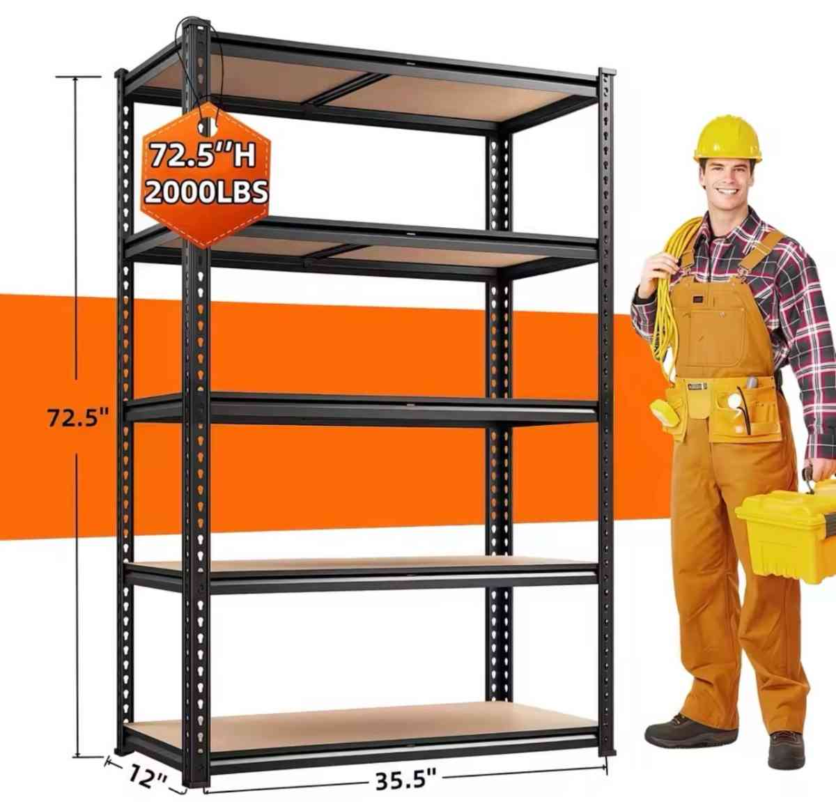 Garage Storage Shelving Brand New - Lathrop, California - FleaMarketBay