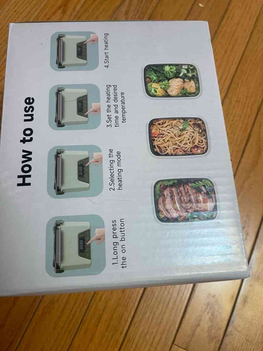 Cordless Electric Lunch Box - Burlington, New Jersey - FleaMarketBay