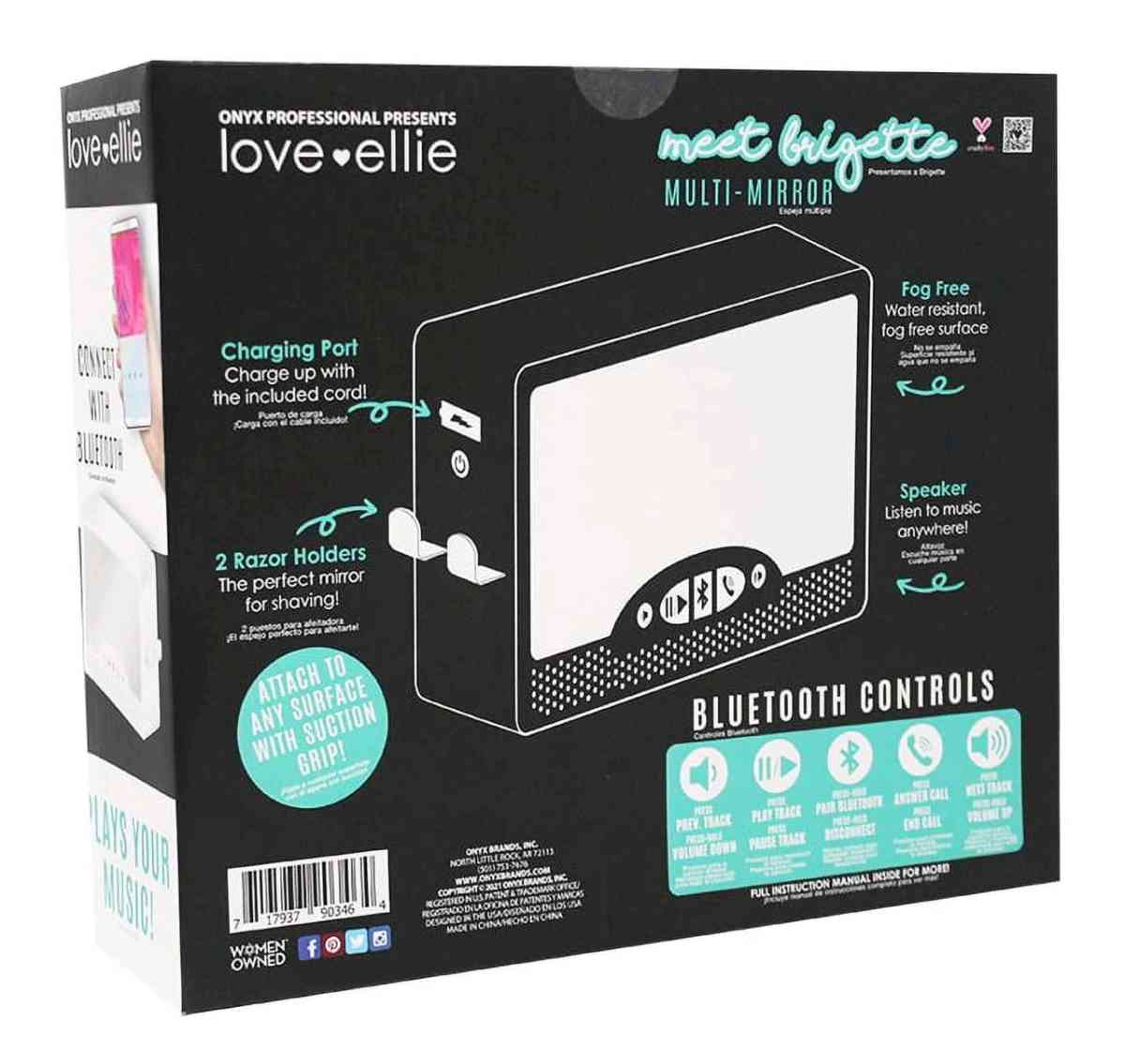 Bluetooth speaker Shower Mirror with Lights  Bluetooth Speak - Columbus, Ohio - FleaMarketBay