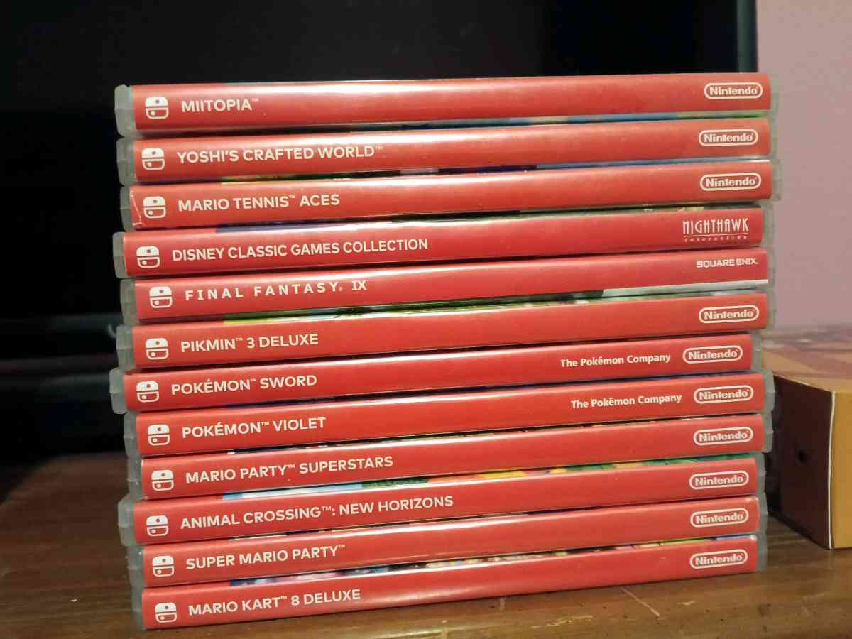 Small lot of Nintendo Switch games