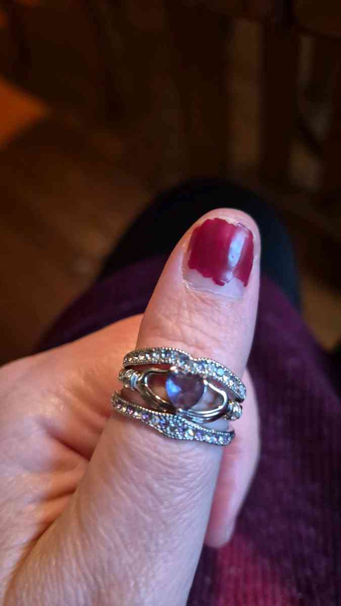 BRAND NEW 3pc purple Celtic rings size 9 - New Baltimore, Michigan