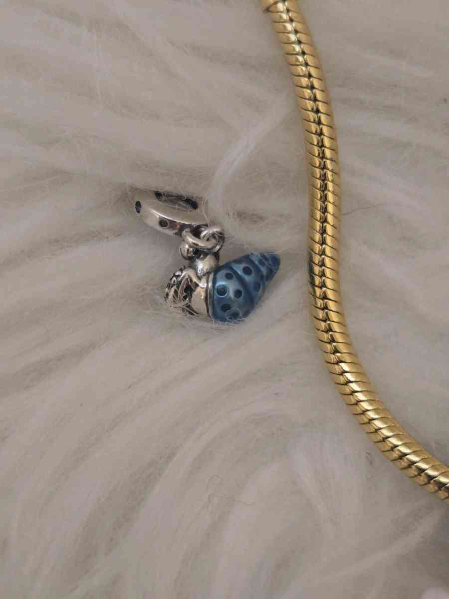 The Pandora Hermit Crab Dangle Charm - Austin, Texas - FleaMarketBay