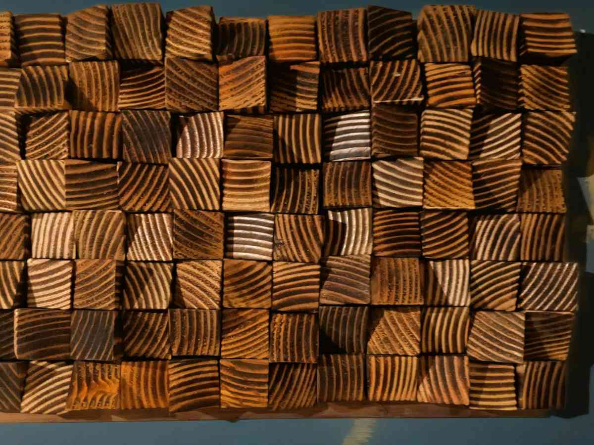 Handmade 3D Reclaimed Wood Wall Art 11 plus x9 plus Inches - Guilford, Connecticut - FleaMarketBay