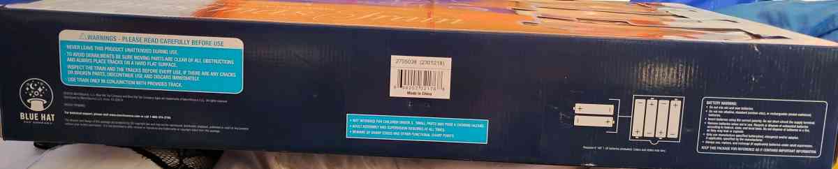 Blue Hat Toy Company North Pole Junction Christmas Train Set - Dallas, Texas - FleaMarketBay