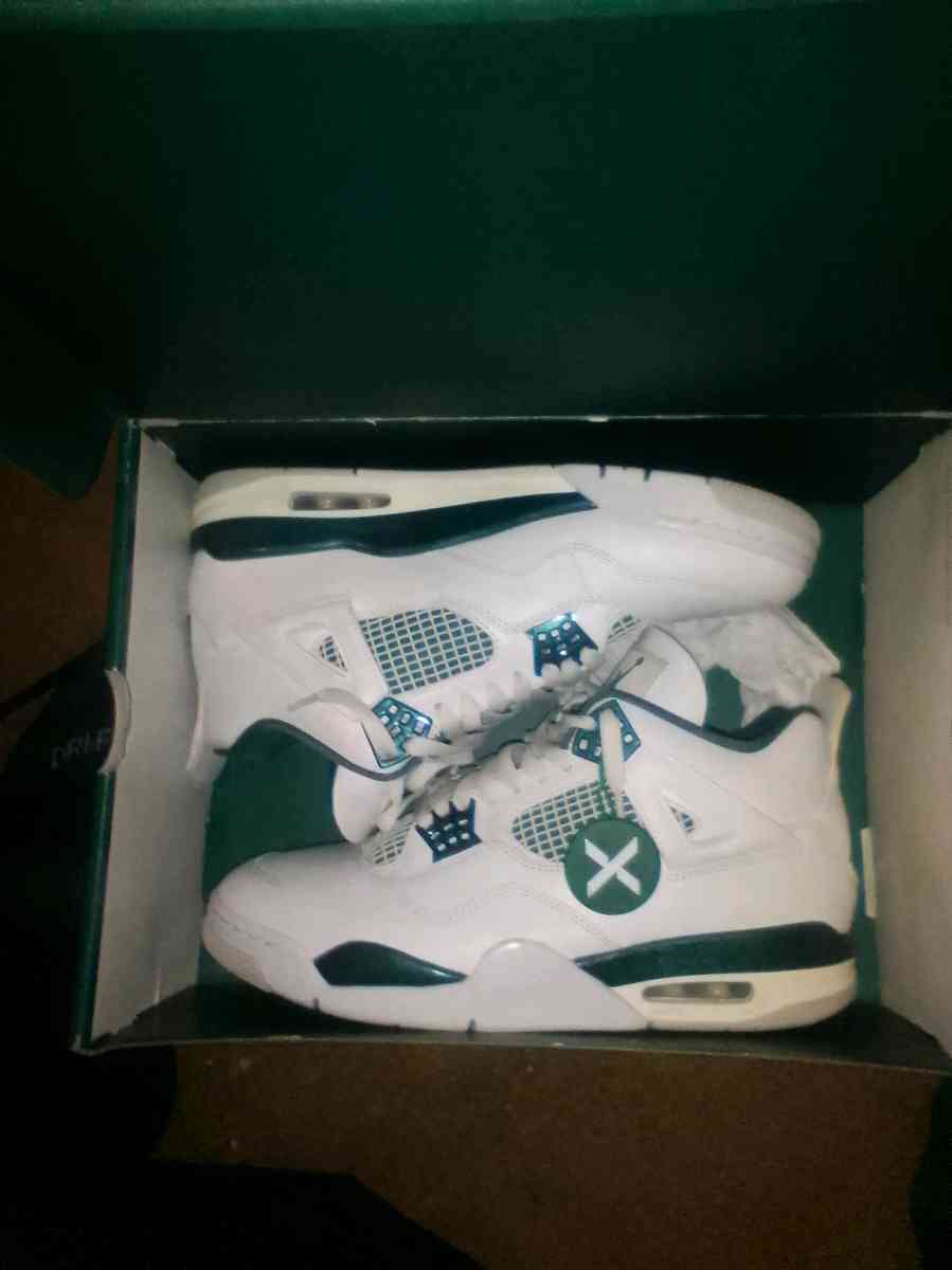 Air Jordan 4 stockx retros oxidized green - Akron, Ohio - FleaMarketBay
