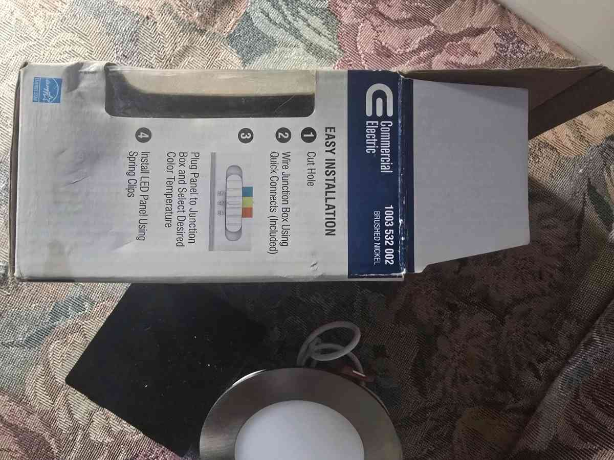 Commercial  Electric 4 in LED Slim Color Light - Tacoma, Washington - FleaMarketBay