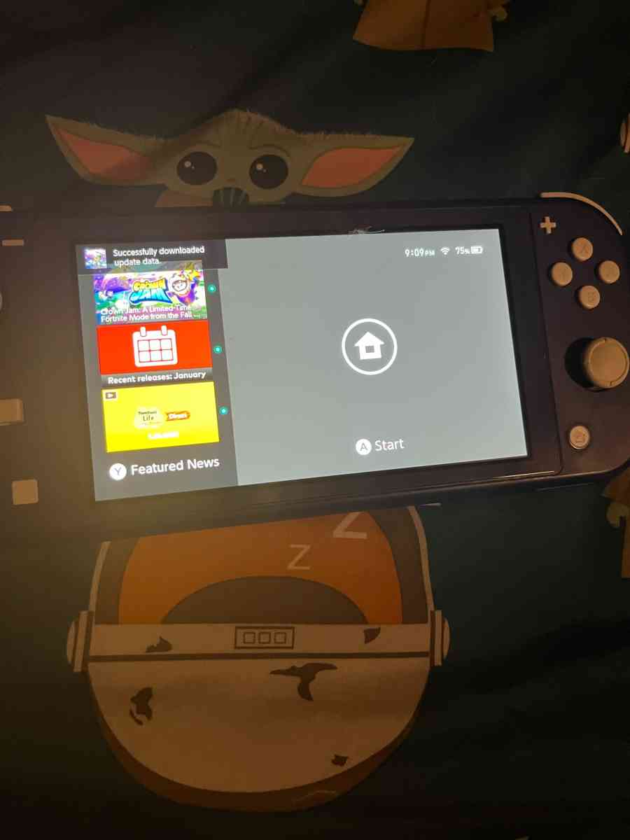 blue switch lite and 4 games lower price - Albuquerque, New Mexico - FleaMarketBay